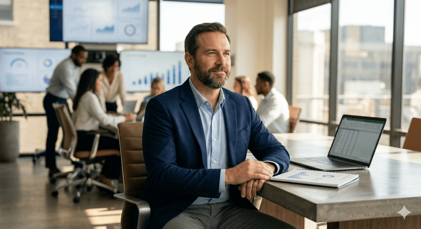 Friendly interview with a finance professional